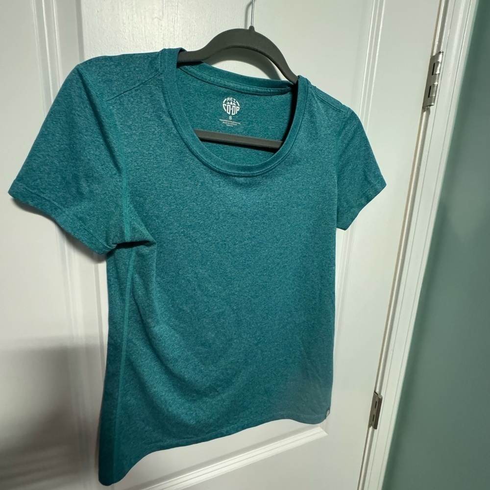 REI Co-op Running Shirt in Teal Women’s Size Small